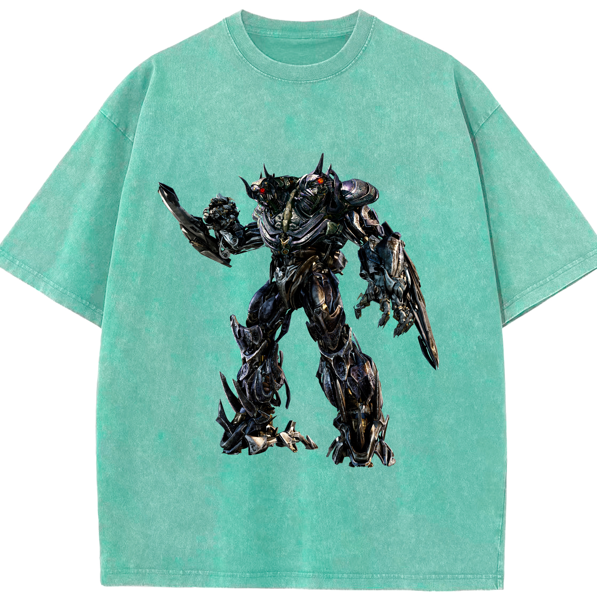 （画像用） Transformers トランスフォーマー 綿100% ヴィンテージ風 半袖Tシャツ（フロントプリント）